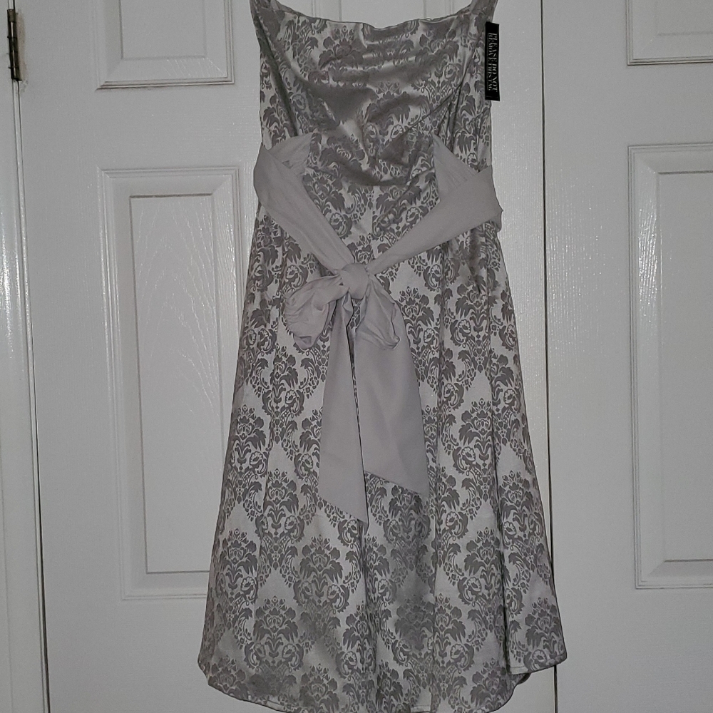 Semi Formal Strapless Dress